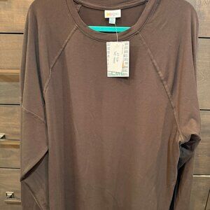 LuLaRoe 'ERIN' Long Sleeve Top 2X NWT